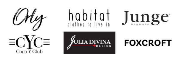 Other brands at KCs Orly, Coco Y Club, Habitat Clothing, Julia Divina Petite Clothing, Foxcroft, Junge